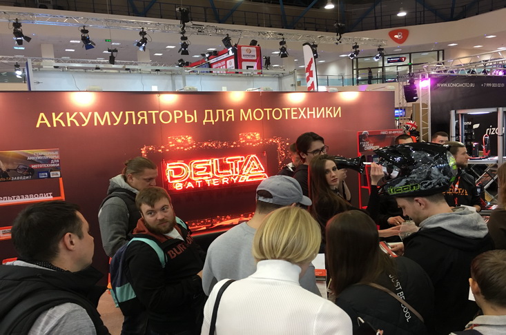 Аккумуляторы Delta– перспективный выбор для зарядки мобильных роботов и признание на выставке Мотовесна–2019