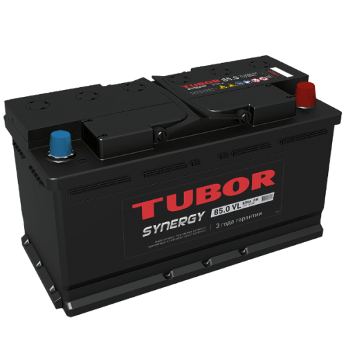 1_TUBOR SYNERGY 6СТ-85.0 VL (низкая)